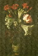 Francisco de Zurbaran flower vase oil painting on canvas